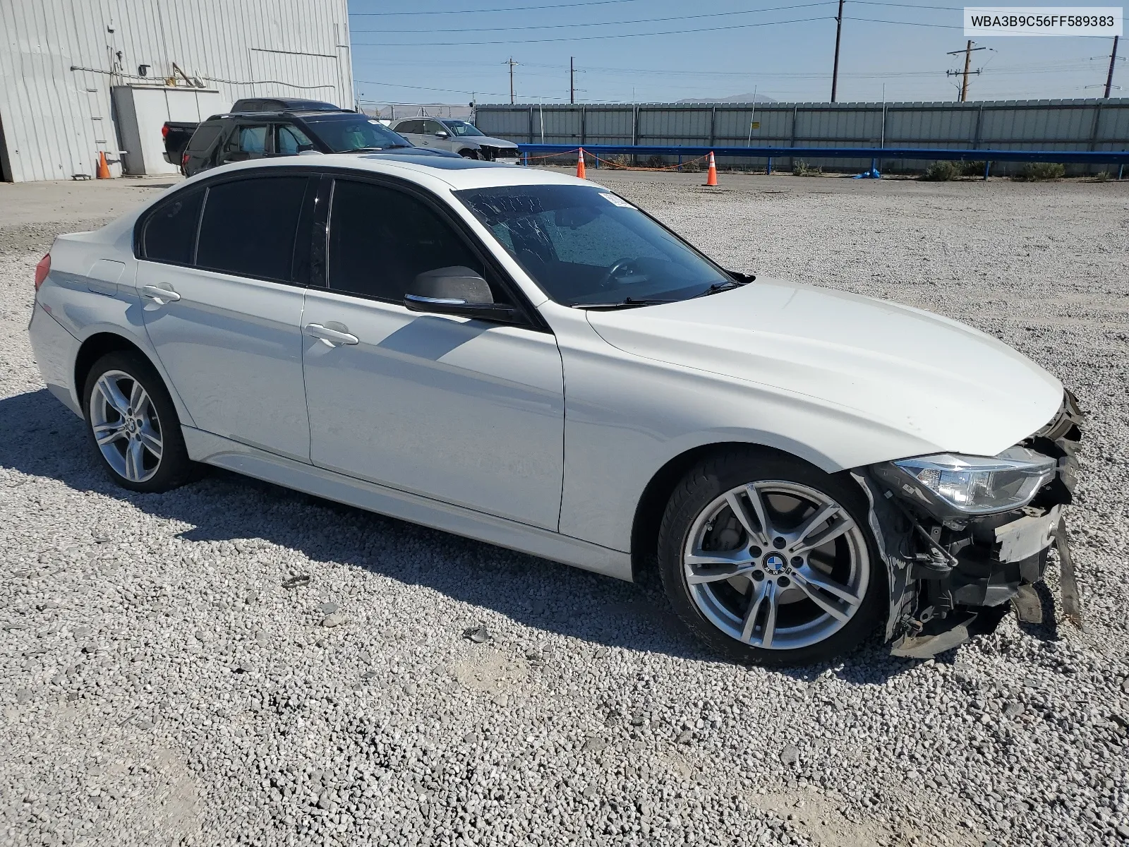 2015 BMW 335 Xi VIN: WBA3B9C56FF589383 Lot: 66120844