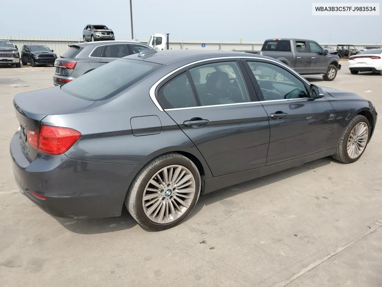 2015 BMW 328 Xi VIN: WBA3B3C57FJ983534 Lot: 66468274