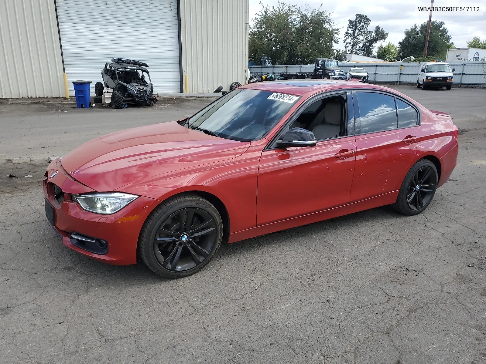 2015 BMW 328 Xi VIN: WBA3B3C50FF547112 Lot: 66688214