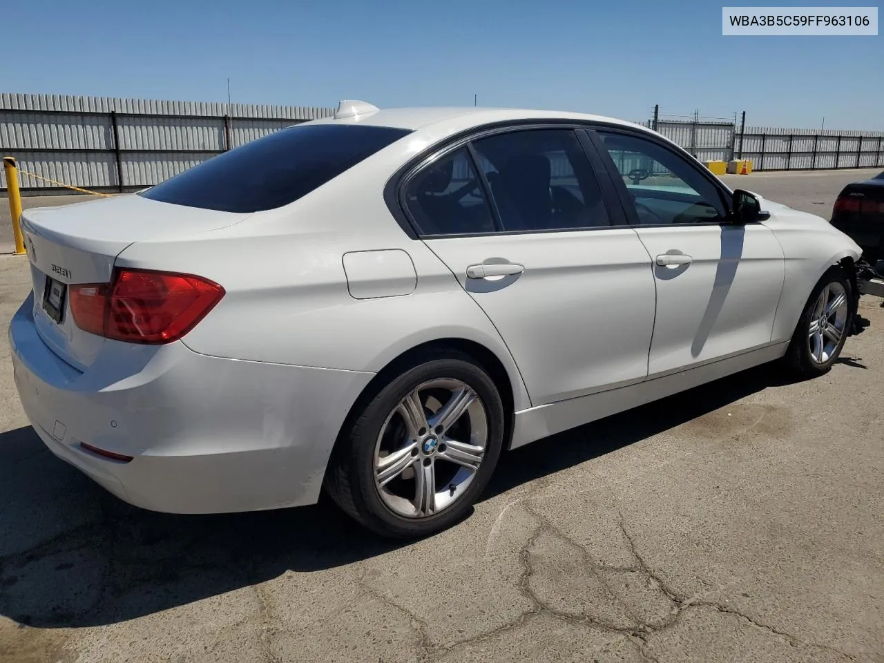 2015 BMW 328 Xi Sulev VIN: WBA3B5C59FF963106 Lot: 67040684