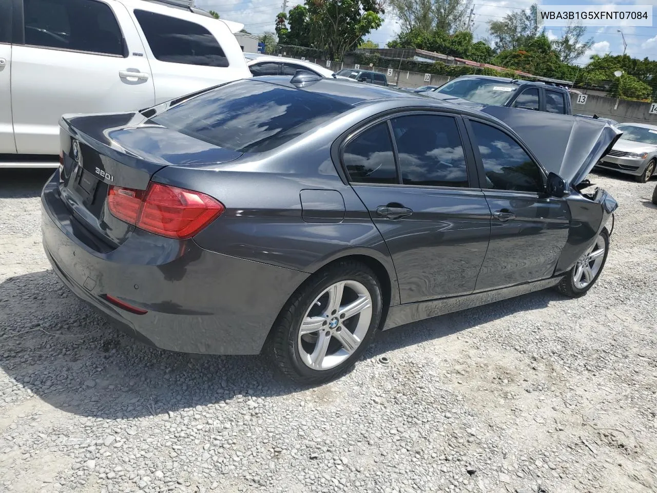 2015 BMW 320 I VIN: WBA3B1G5XFNT07084 Lot: 67358734