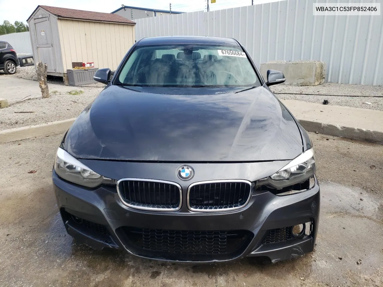 2015 BMW 328 I Sulev VIN: WBA3C1C53FP852406 Lot: 67656684