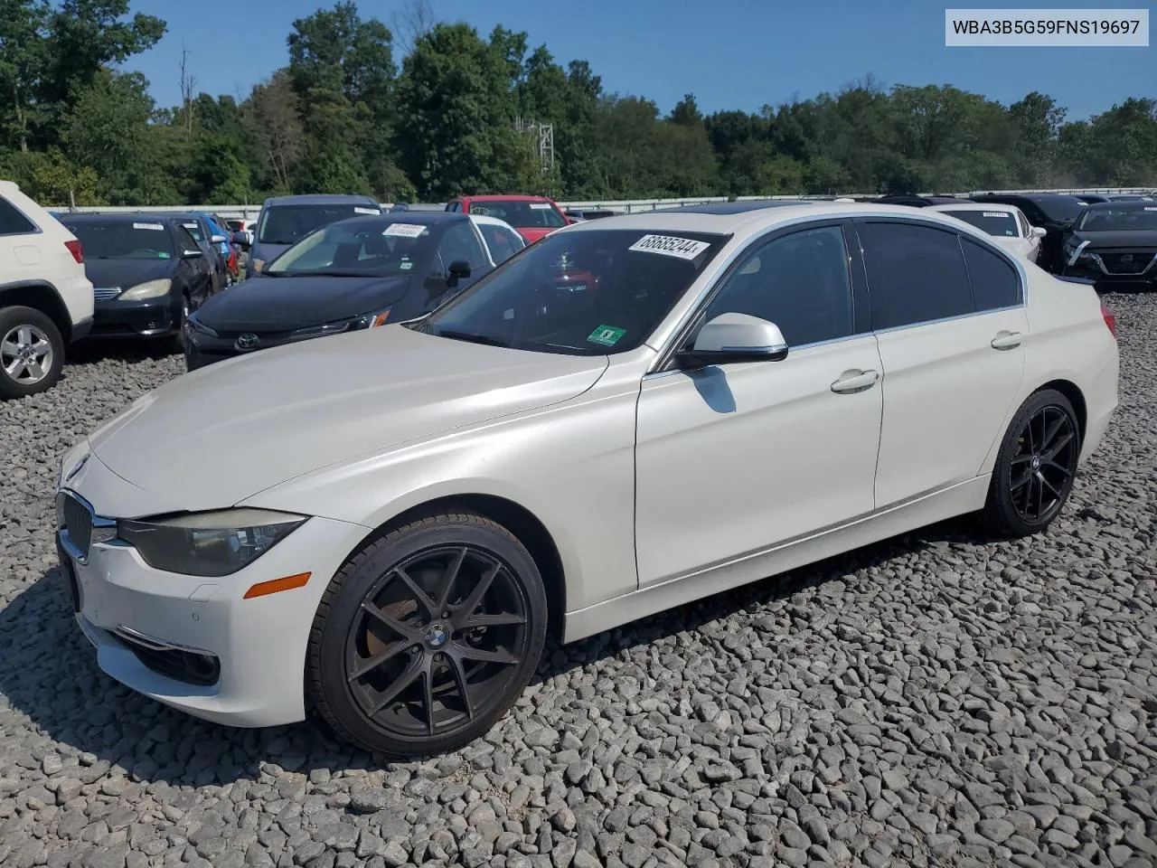 2015 BMW 328 Xi Sulev VIN: WBA3B5G59FNS19697 Lot: 68685244