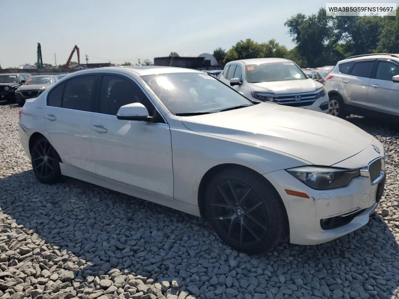 2015 BMW 328 Xi Sulev VIN: WBA3B5G59FNS19697 Lot: 68685244