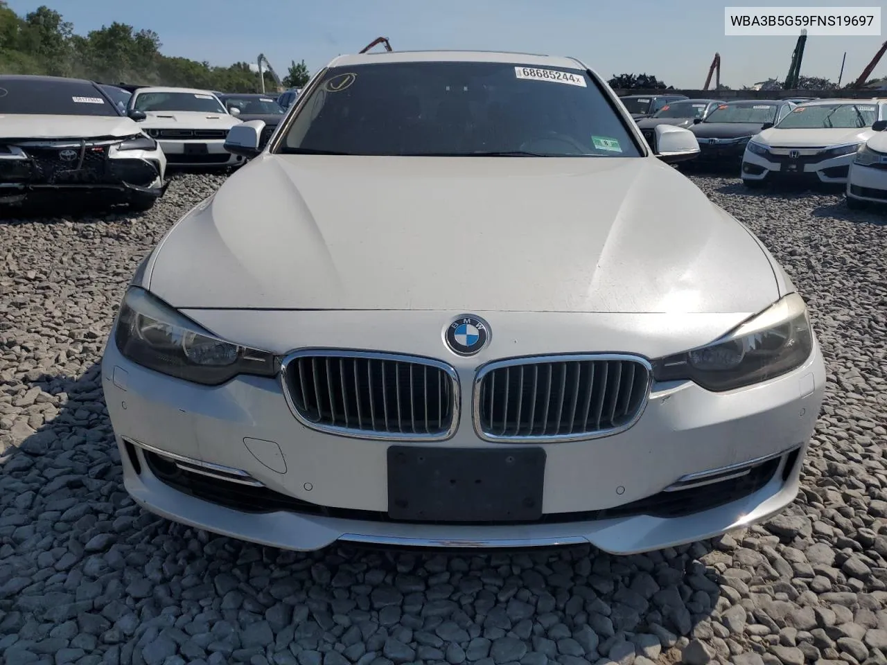 2015 BMW 328 Xi Sulev VIN: WBA3B5G59FNS19697 Lot: 68685244