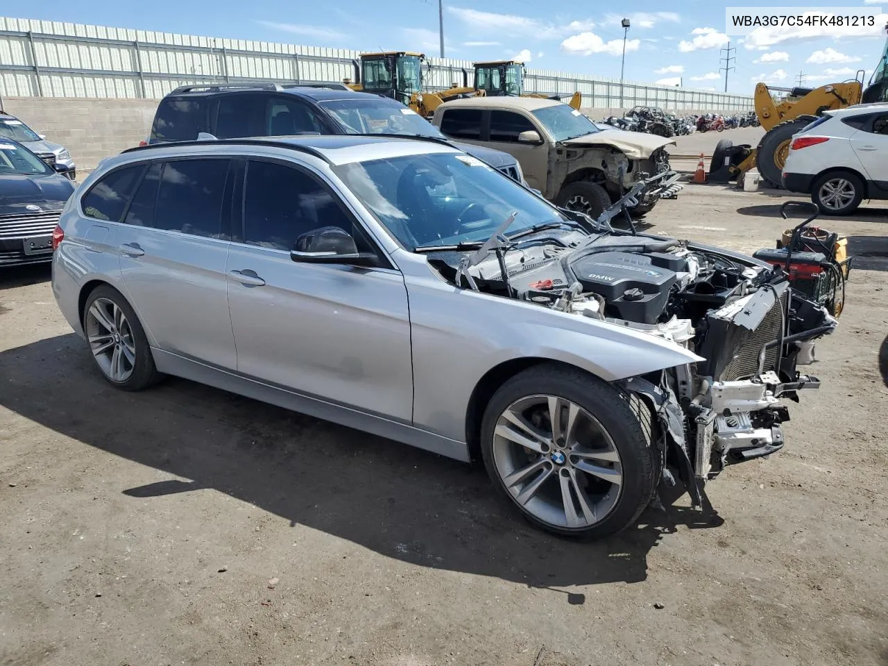 2015 BMW 328 Xi VIN: WBA3G7C54FK481213 Lot: 69329094