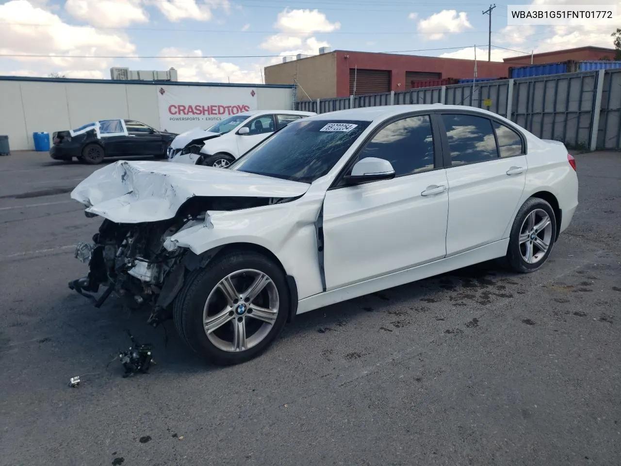 WBA3B1G51FNT01772 2015 BMW 320 I