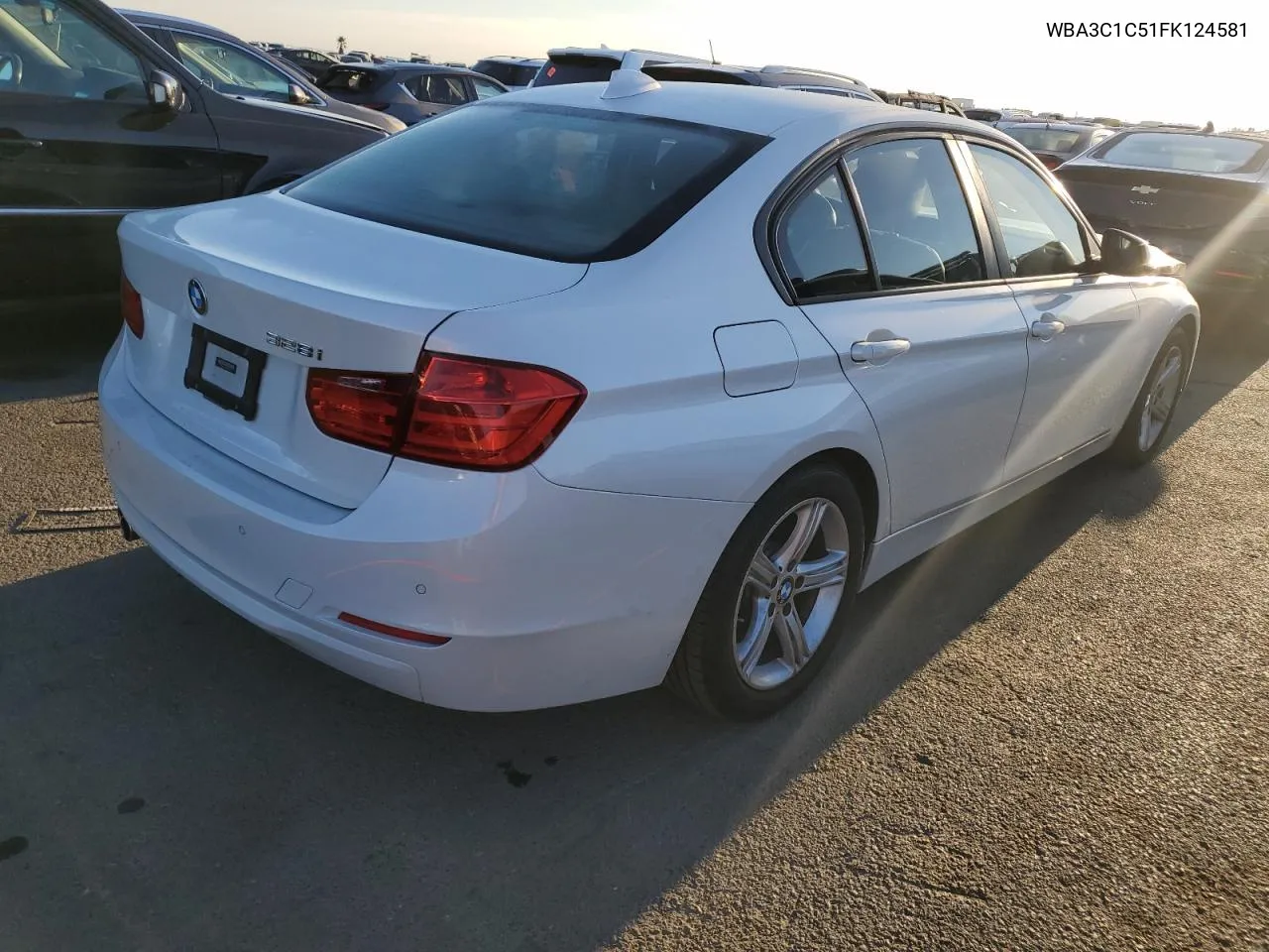 WBA3C1C51FK124581 2015 BMW 328 I Sulev