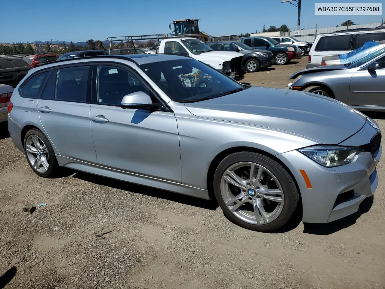 2015 BMW 328 Xi VIN: WBA3G7C55FK297608 Lot: 70337984