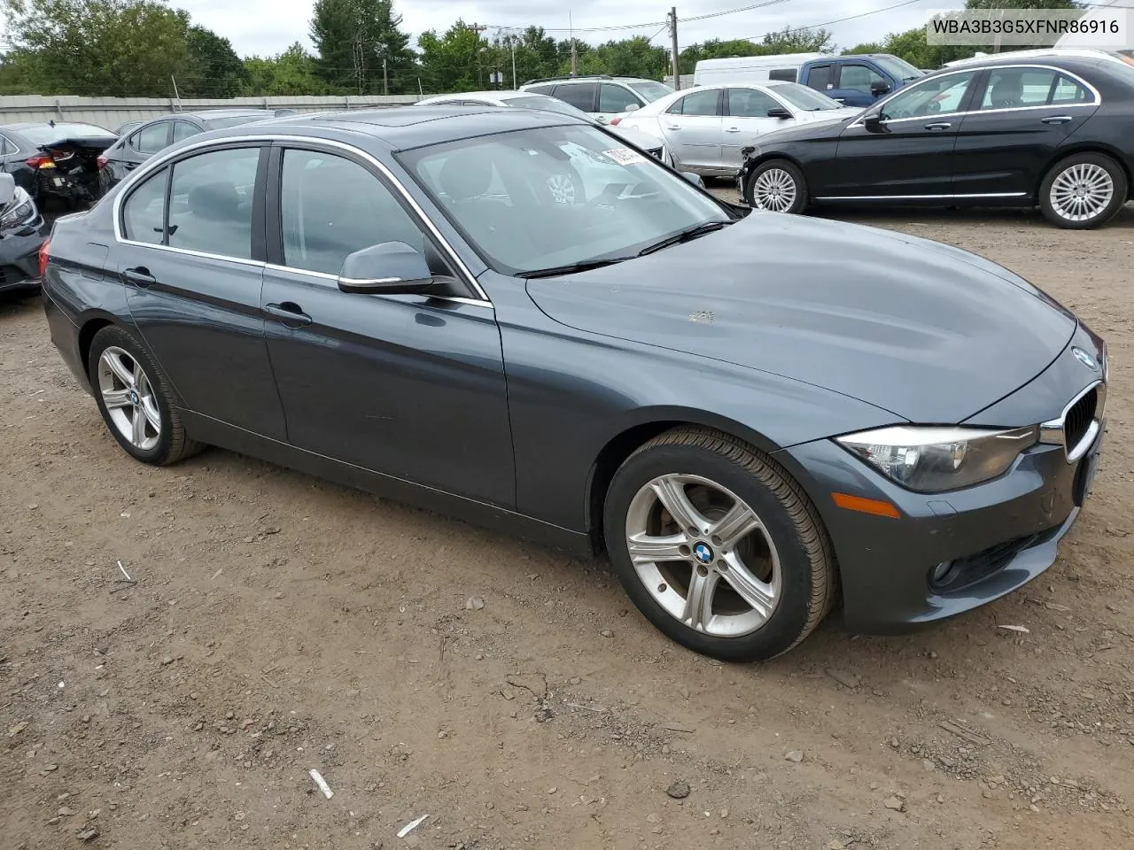 2015 BMW 328 Xi VIN: WBA3B3G5XFNR86916 Lot: 70391474