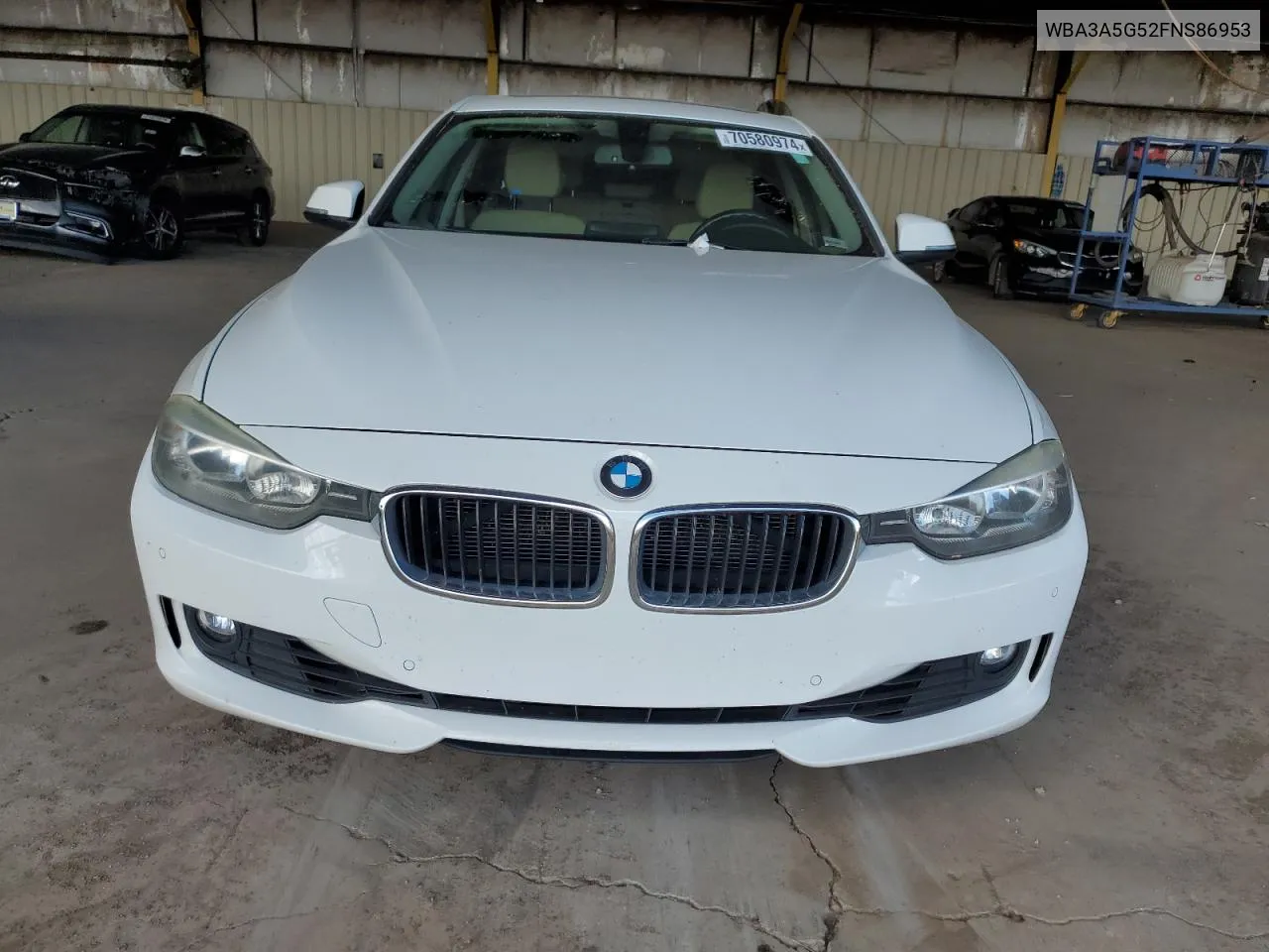 2015 BMW 328 I VIN: WBA3A5G52FNS86953 Lot: 70580974