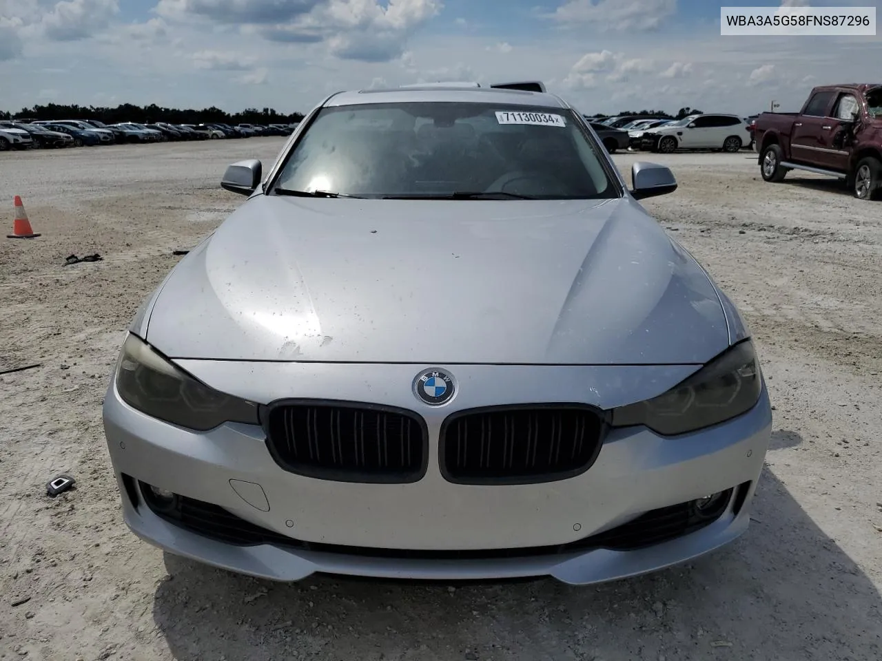 2015 BMW 328 I VIN: WBA3A5G58FNS87296 Lot: 71130034