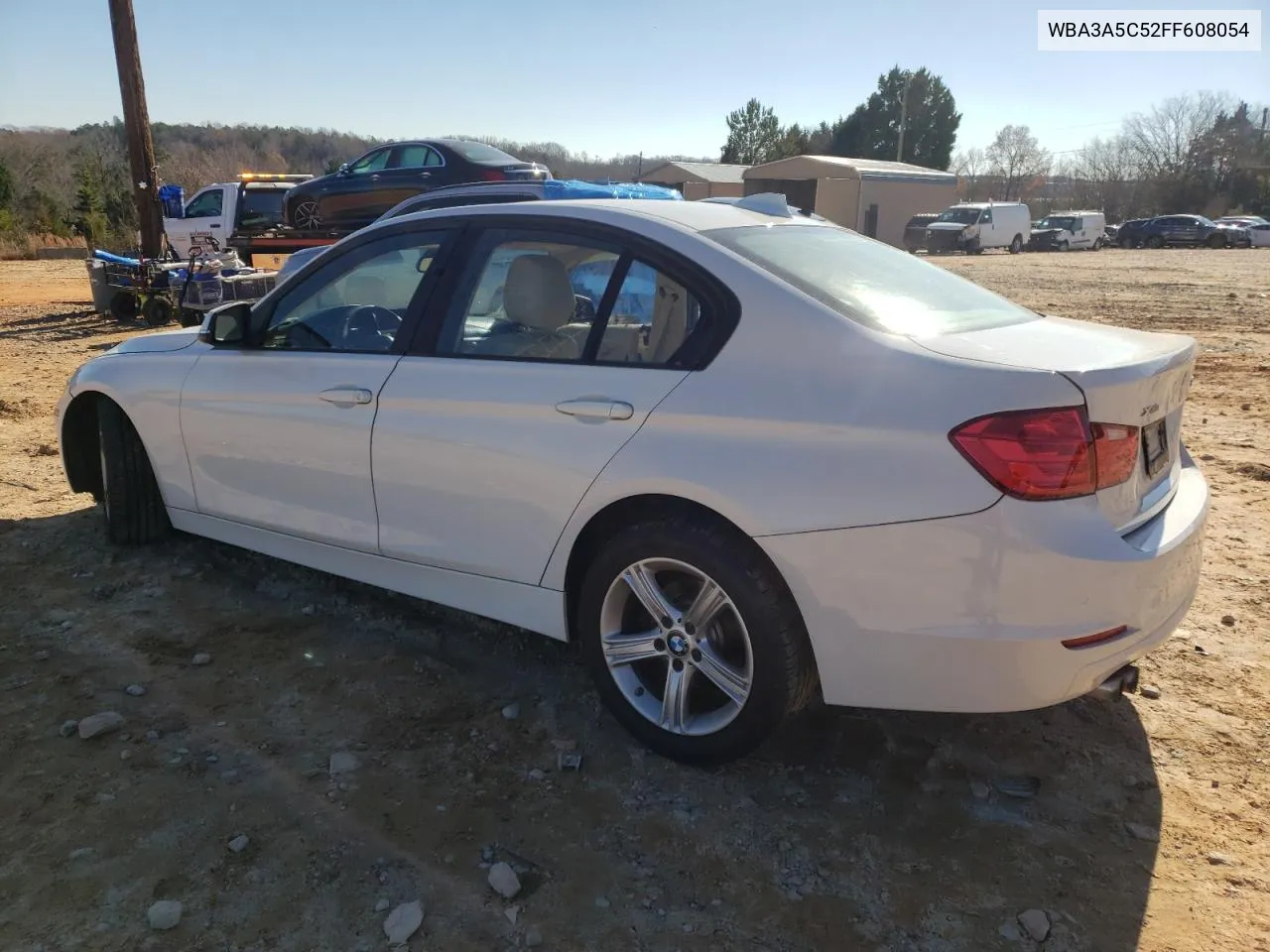 2015 BMW 328 I VIN: WBA3A5C52FF608054 Lot: 72400614