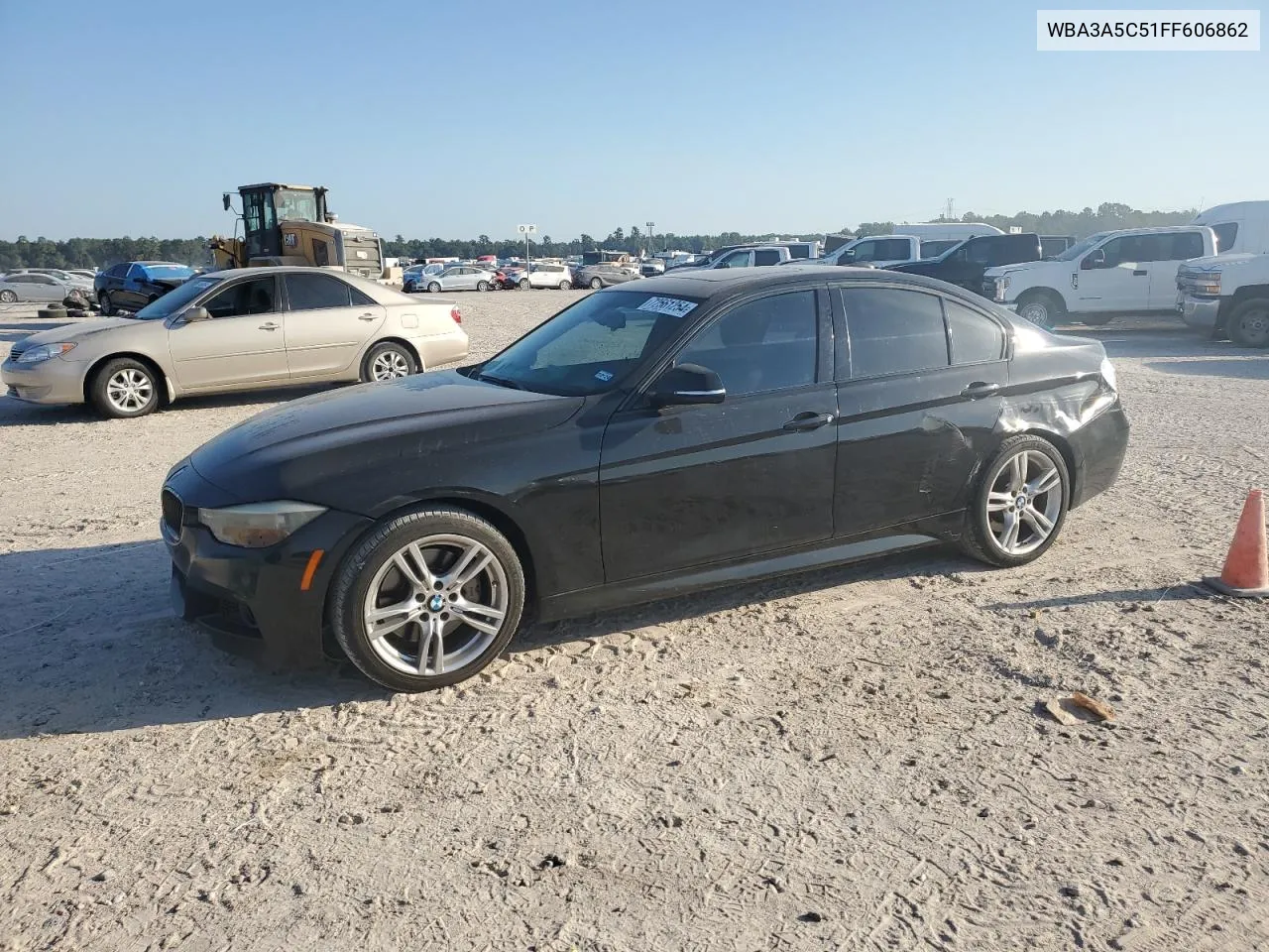 2015 BMW 328 I VIN: WBA3A5C51FF606862 Lot: 72561254