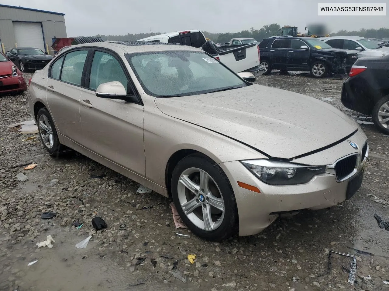 2015 BMW 328 I VIN: WBA3A5G53FNS87948 Lot: 73336564