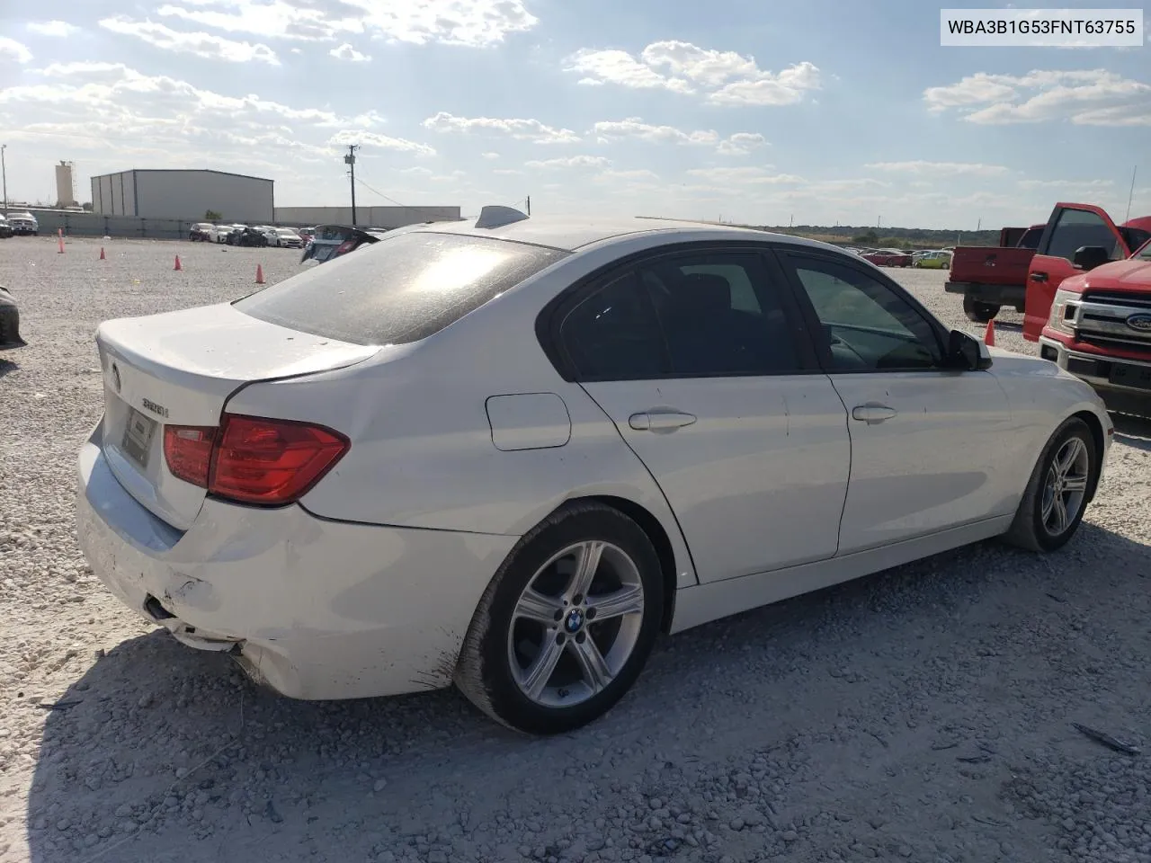 2015 BMW 320 I VIN: WBA3B1G53FNT63755 Lot: 73417344