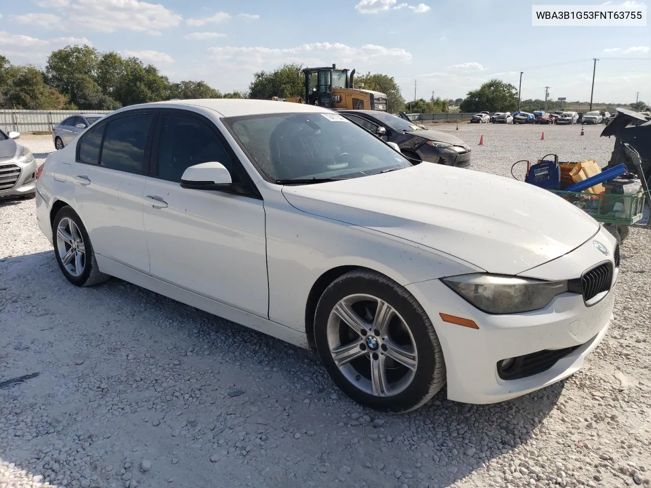 2015 BMW 320 I VIN: WBA3B1G53FNT63755 Lot: 73417344