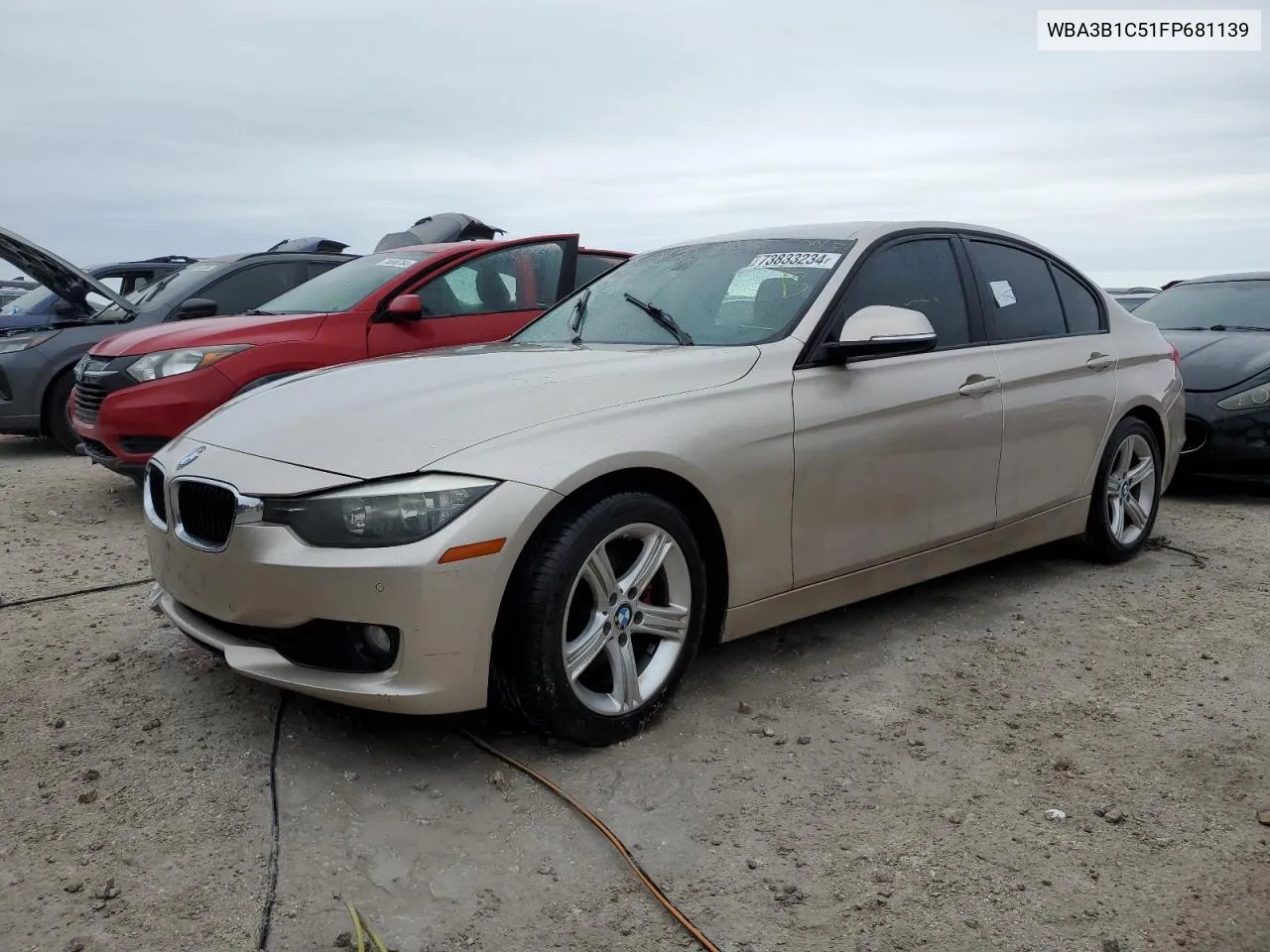 2015 BMW 320 I VIN: WBA3B1C51FP681139 Lot: 73833234