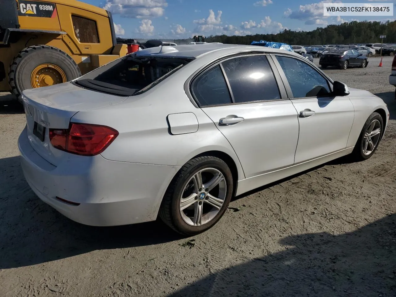 2015 BMW 320 I VIN: WBA3B1C52FK138475 Lot: 74347444