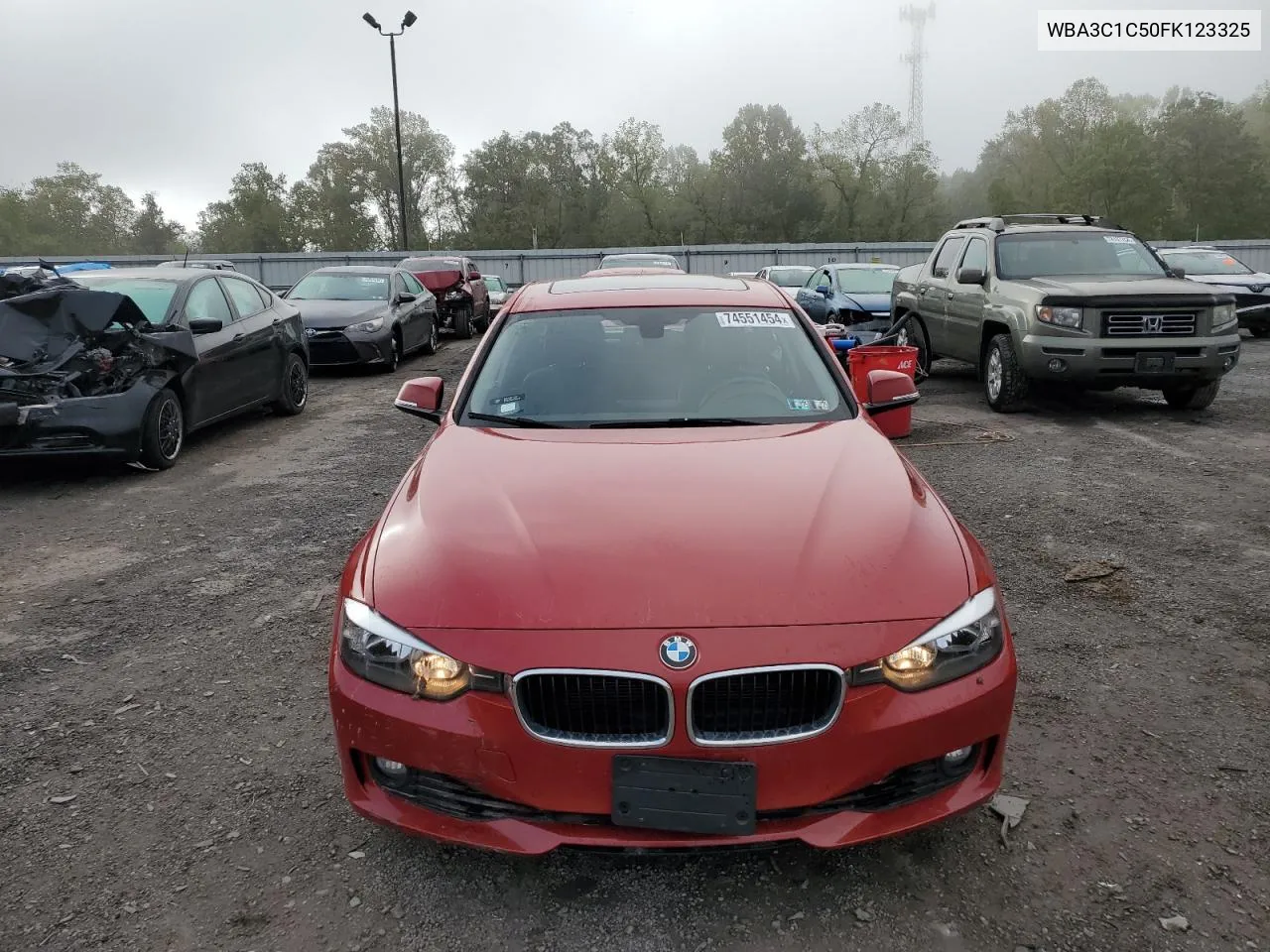 WBA3C1C50FK123325 2015 BMW 328 I Sulev