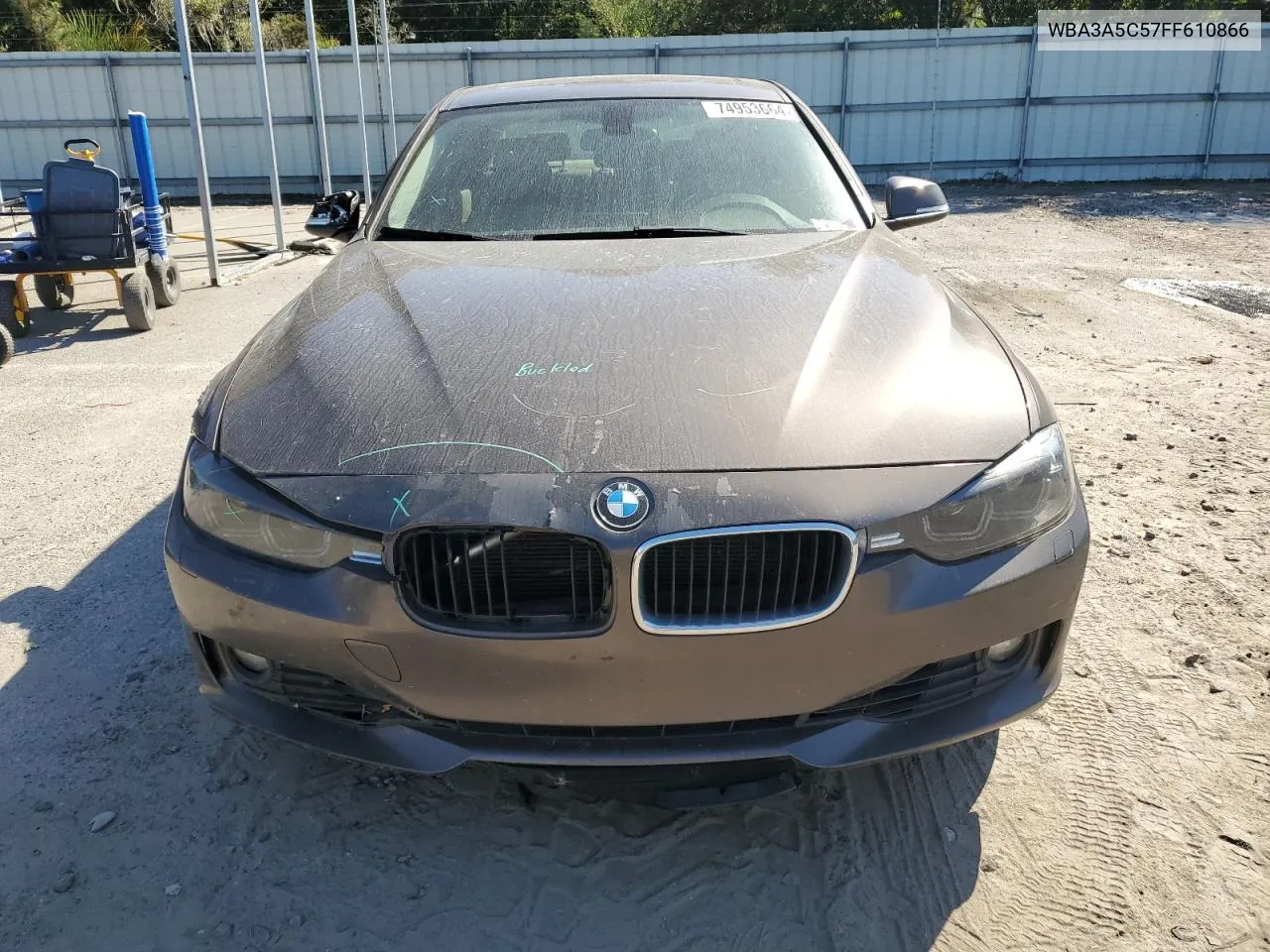 2015 BMW 328 I VIN: WBA3A5C57FF610866 Lot: 74953664