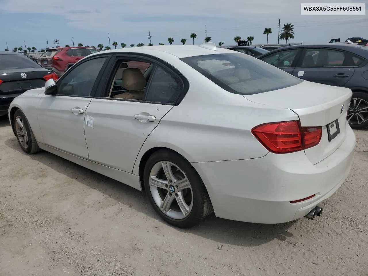 2015 BMW 328 I VIN: WBA3A5C55FF608551 Lot: 75051014