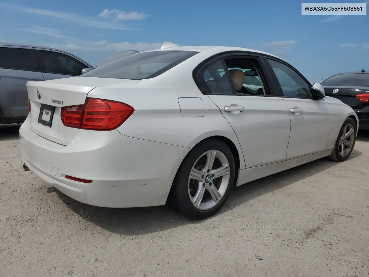 2015 BMW 328 I VIN: WBA3A5C55FF608551 Lot: 75051014