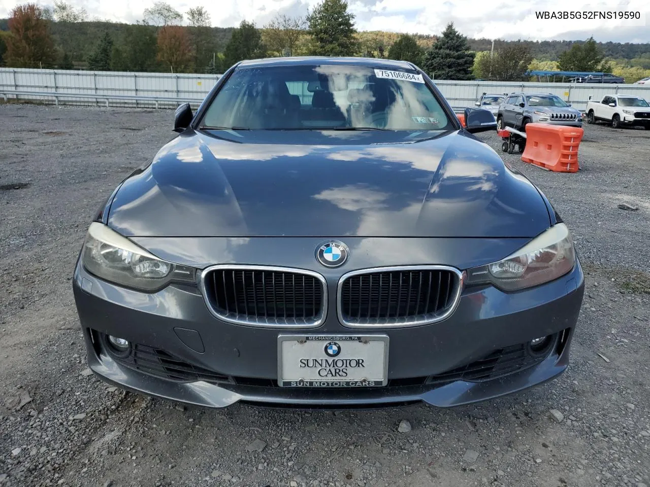 2015 BMW 328 Xi Sulev VIN: WBA3B5G52FNS19590 Lot: 75106684