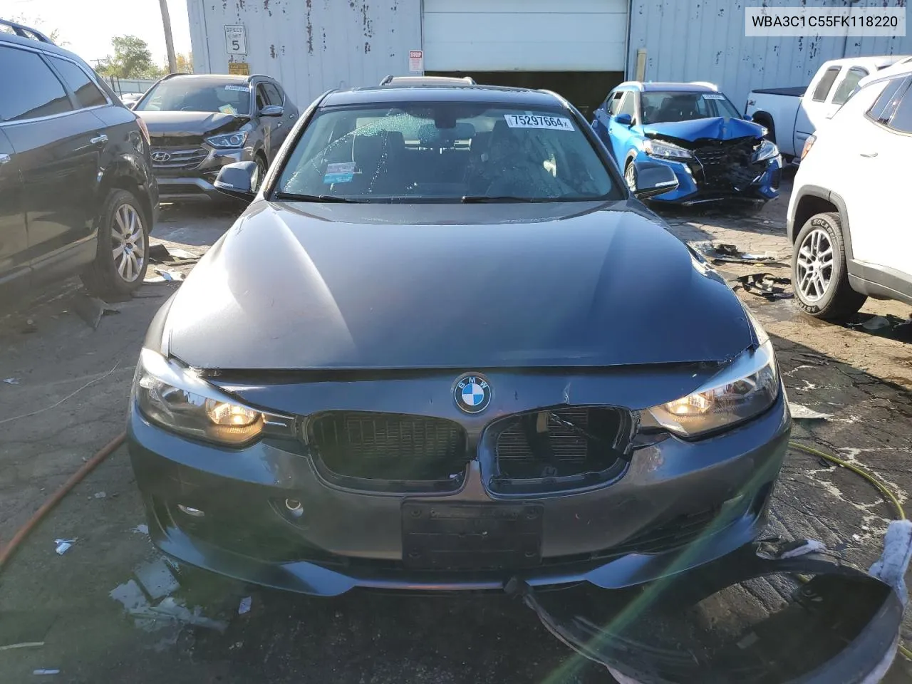 2015 BMW 328 I Sulev VIN: WBA3C1C55FK118220 Lot: 75297664