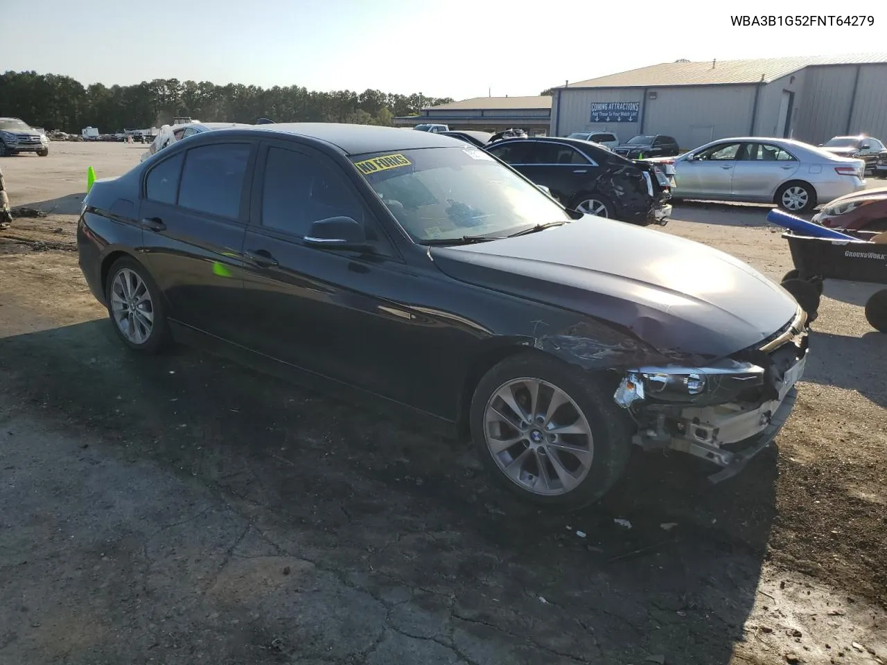 2015 BMW 320 I VIN: WBA3B1G52FNT64279 Lot: 75513704