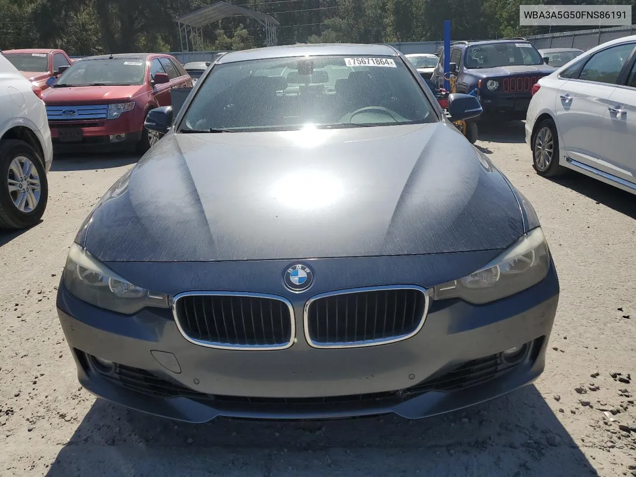 2015 BMW 328 I VIN: WBA3A5G50FNS86191 Lot: 75671864