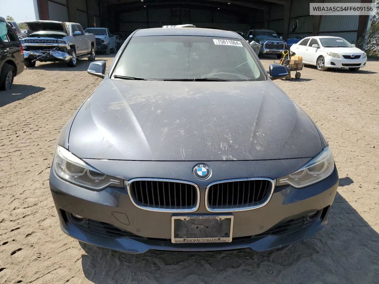 2015 BMW 328 I VIN: WBA3A5C54FF609156 Lot: 75811064