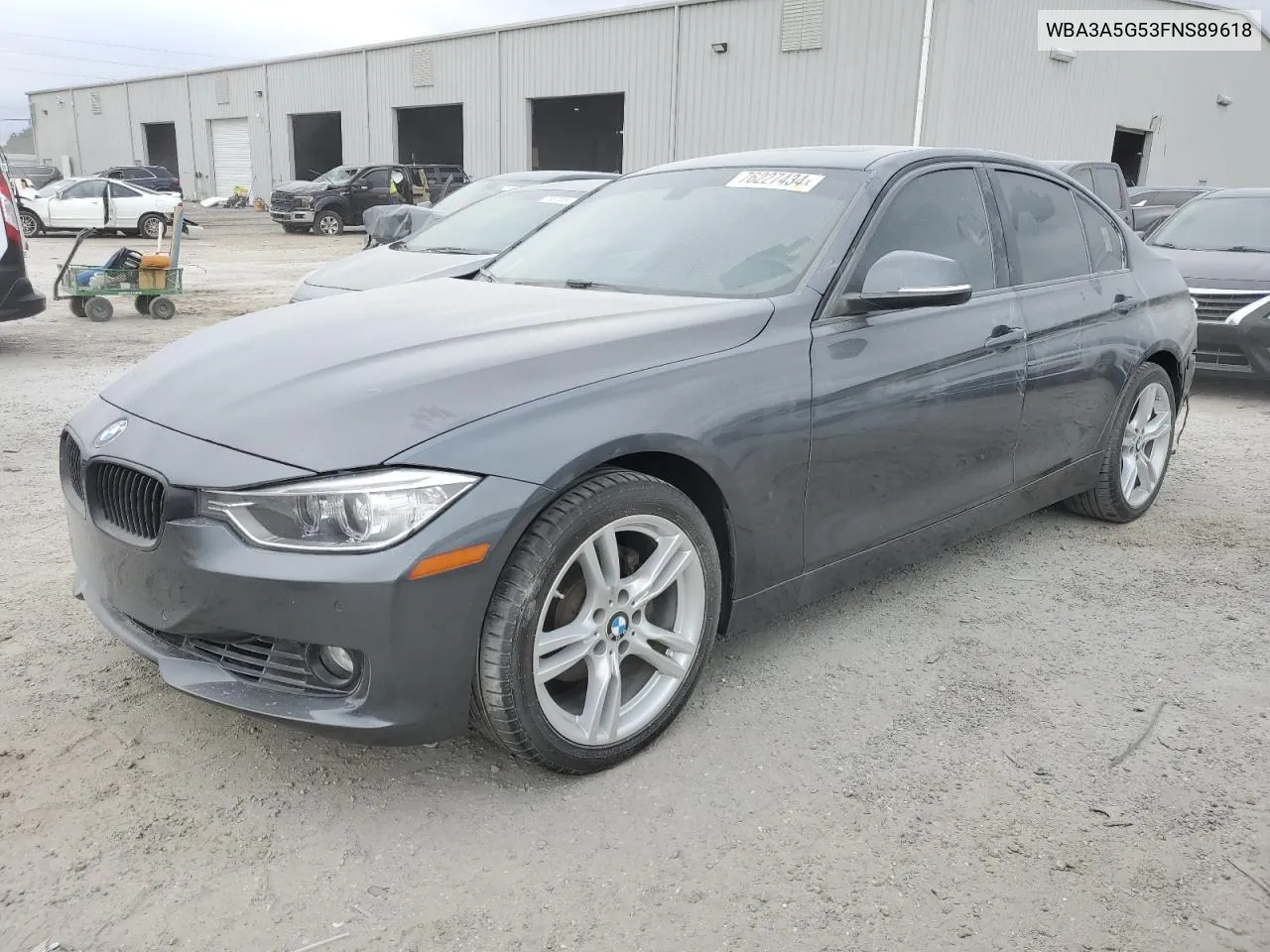 2015 BMW 328 I VIN: WBA3A5G53FNS89618 Lot: 76227434