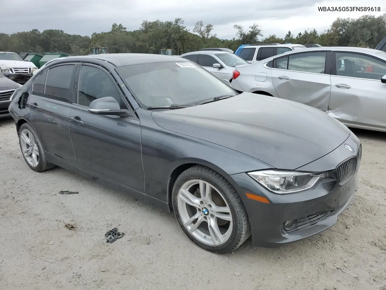 2015 BMW 328 I VIN: WBA3A5G53FNS89618 Lot: 76227434