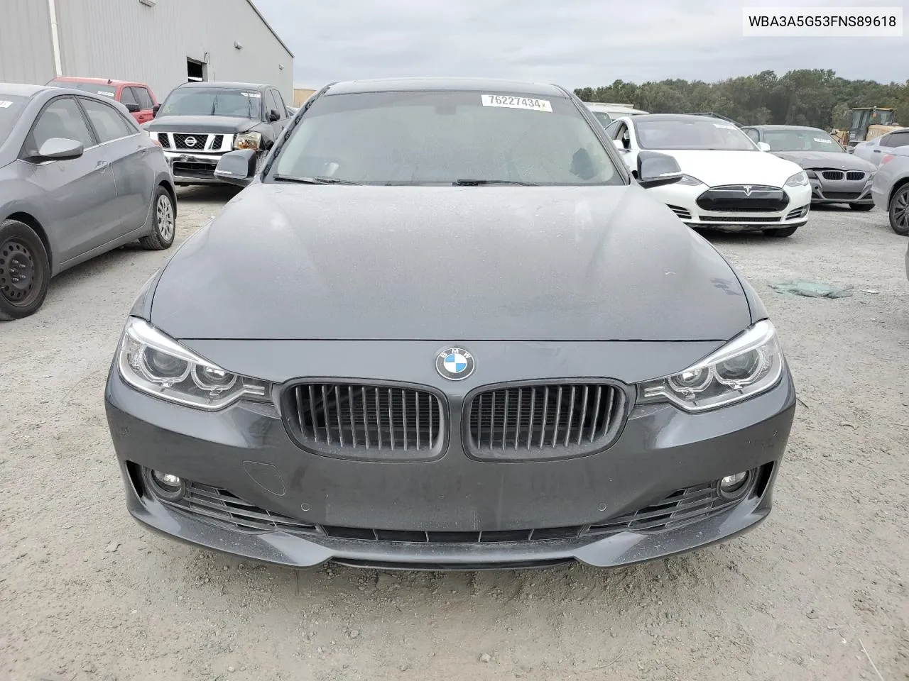 2015 BMW 328 I VIN: WBA3A5G53FNS89618 Lot: 76227434