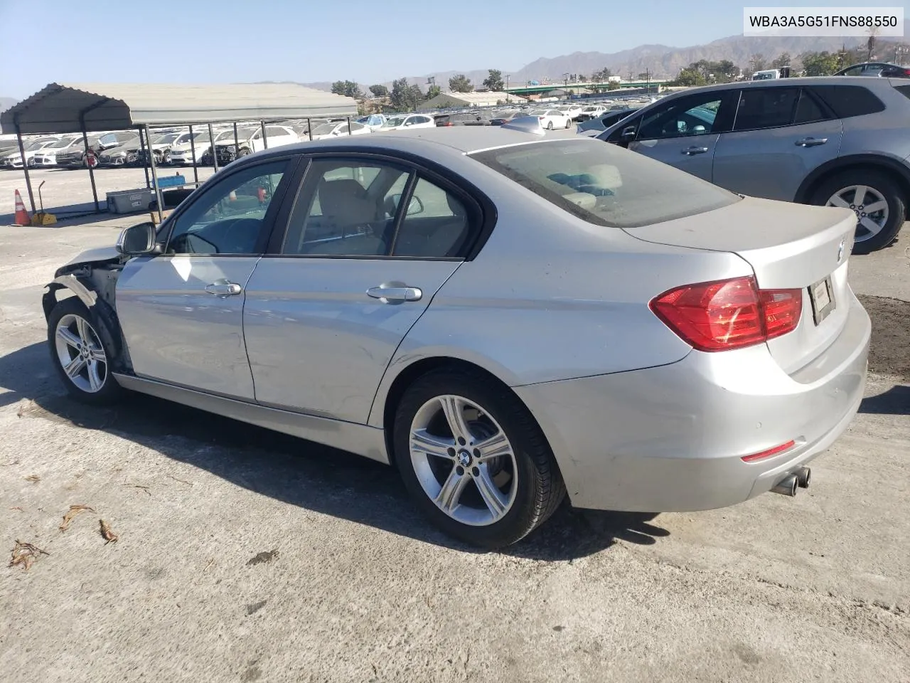 2015 BMW 328 I VIN: WBA3A5G51FNS88550 Lot: 76384164