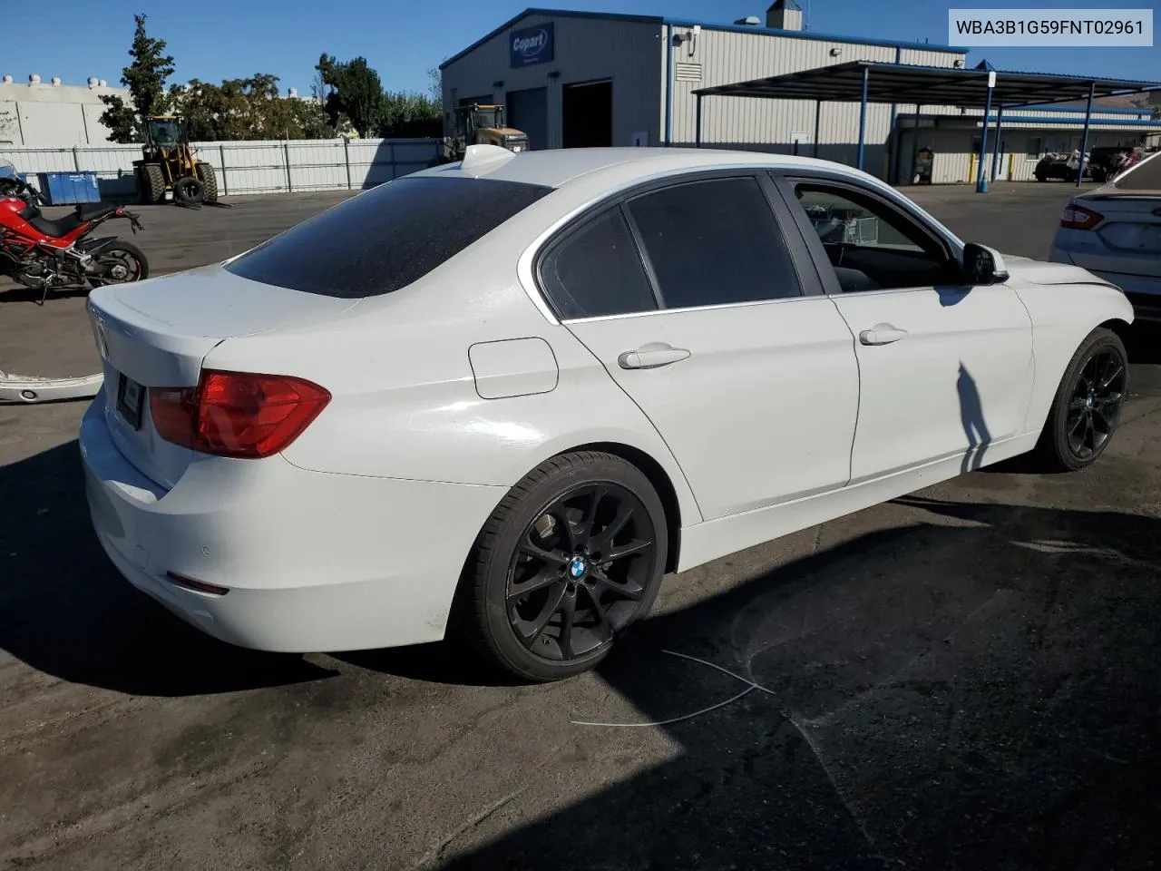 2015 BMW 320 I VIN: WBA3B1G59FNT02961 Lot: 76599414