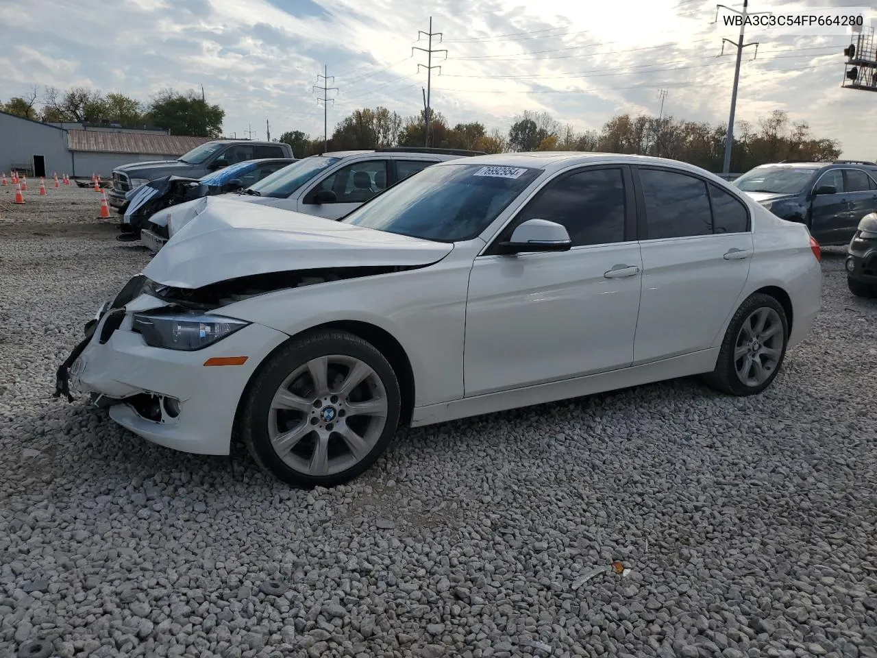 2015 BMW 320 I xDrive VIN: WBA3C3C54FP664280 Lot: 76992954