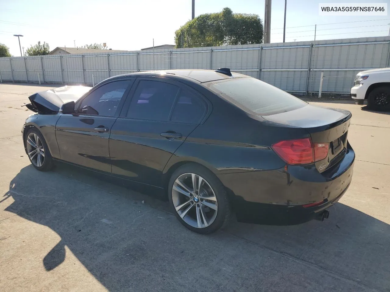 2015 BMW 328 I VIN: WBA3A5G59FNS87646 Lot: 77043524