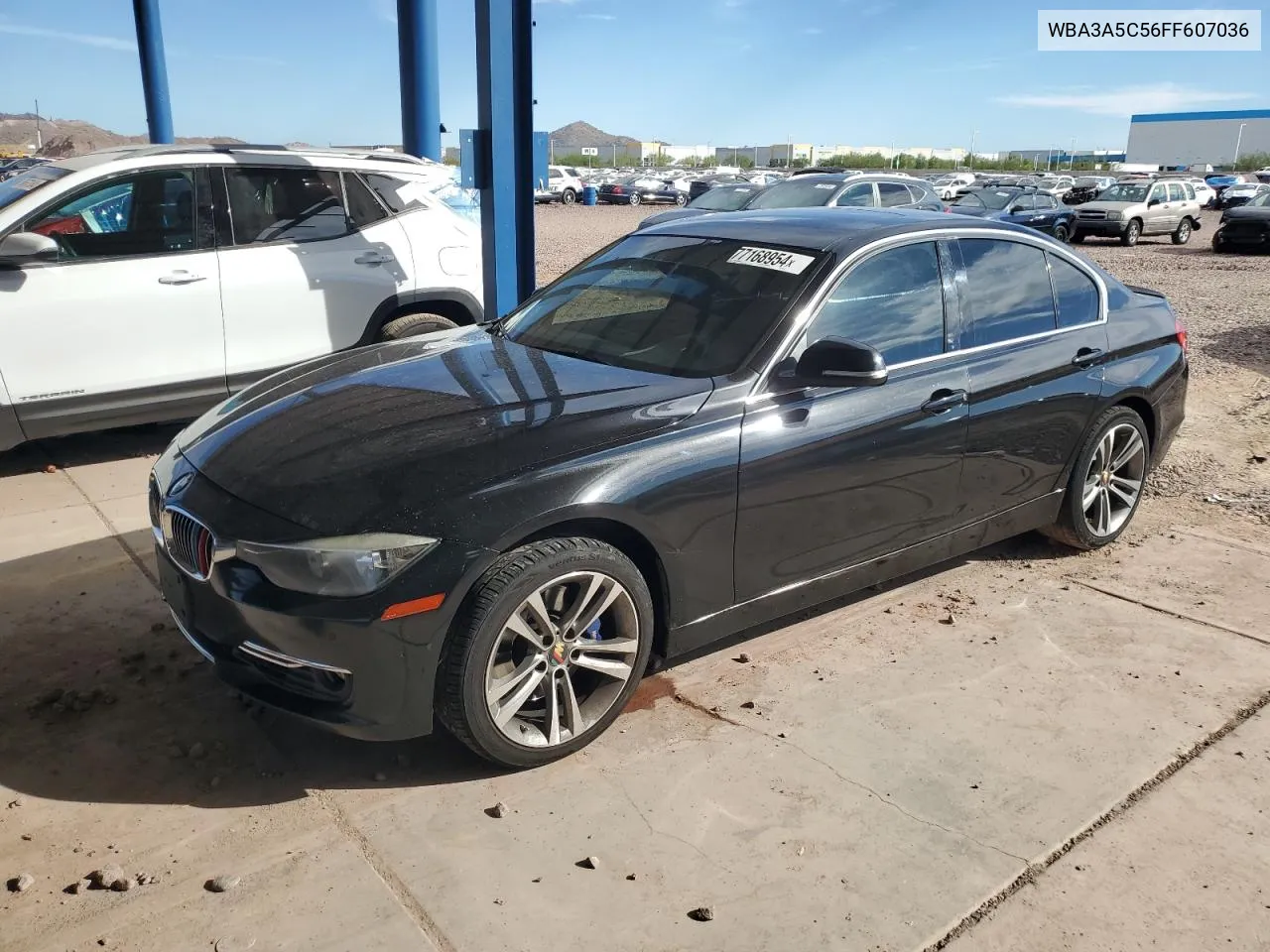 2015 BMW 328 I VIN: WBA3A5C56FF607036 Lot: 77168954