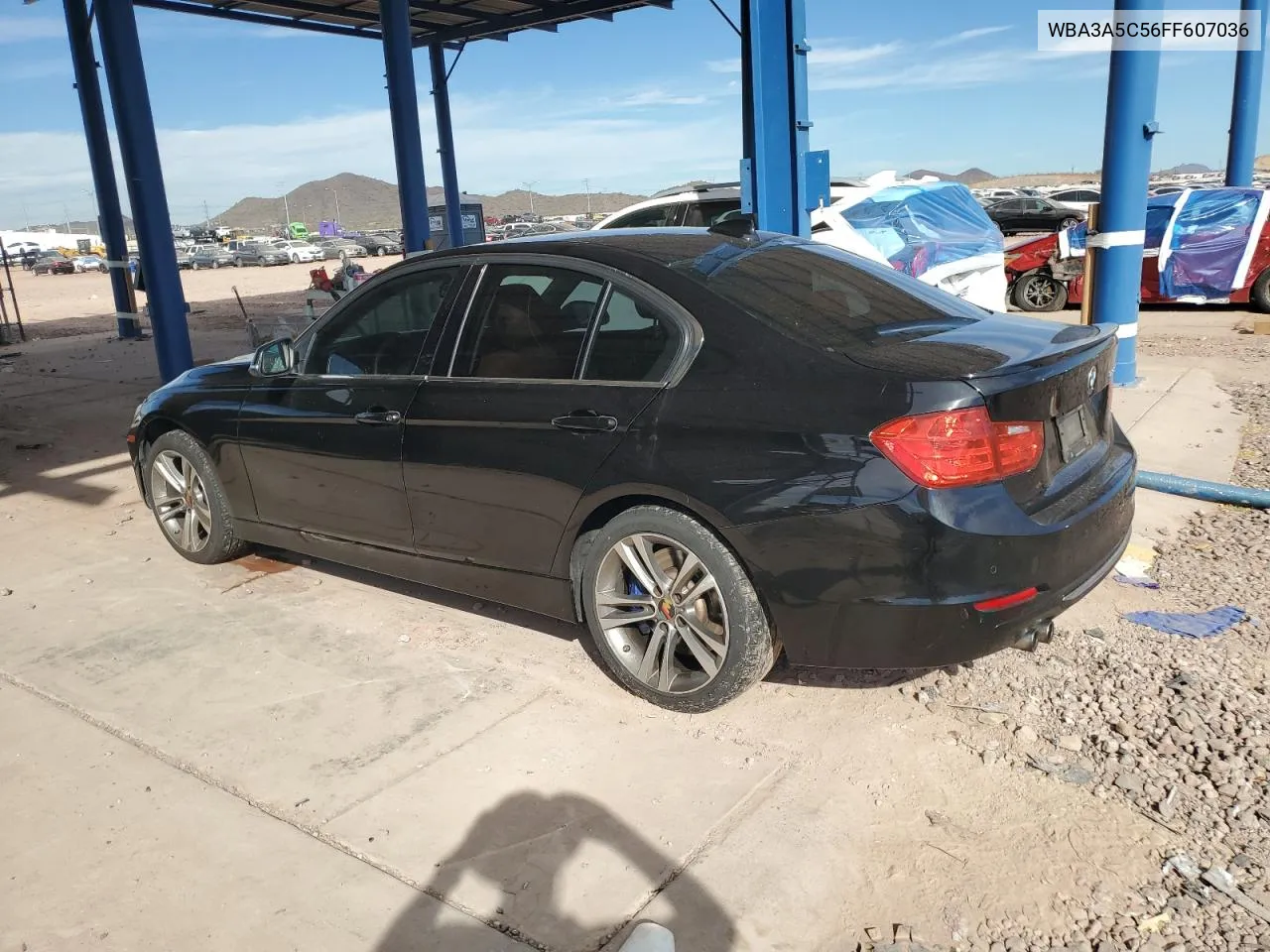 2015 BMW 328 I VIN: WBA3A5C56FF607036 Lot: 77168954