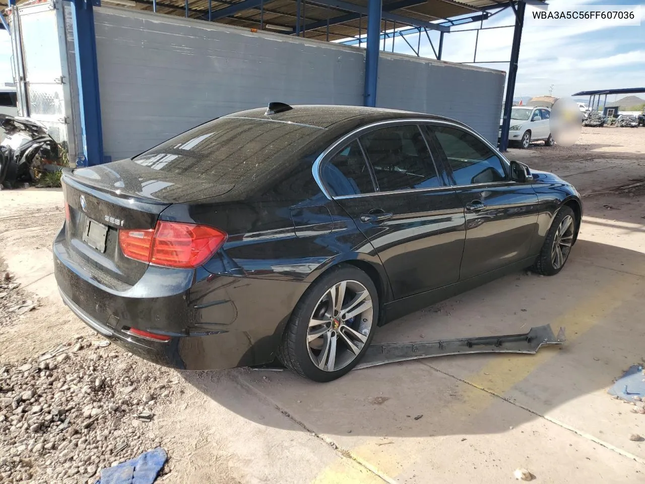 2015 BMW 328 I VIN: WBA3A5C56FF607036 Lot: 77168954