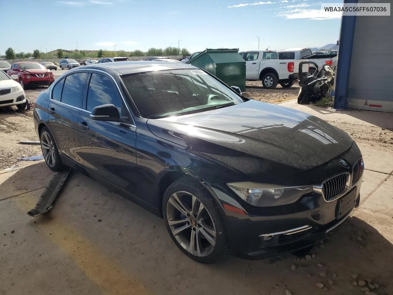 2015 BMW 328 I VIN: WBA3A5C56FF607036 Lot: 77168954