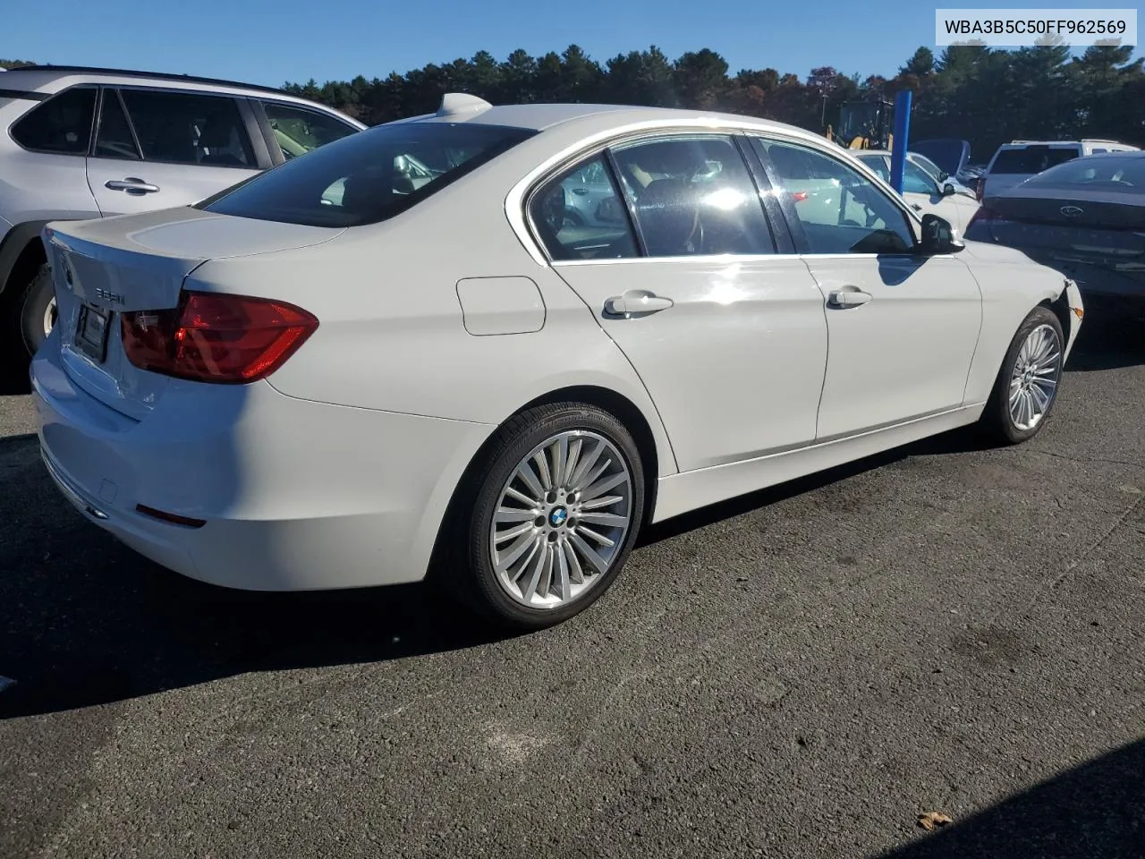 2015 BMW 328 Xi Sulev VIN: WBA3B5C50FF962569 Lot: 77438724