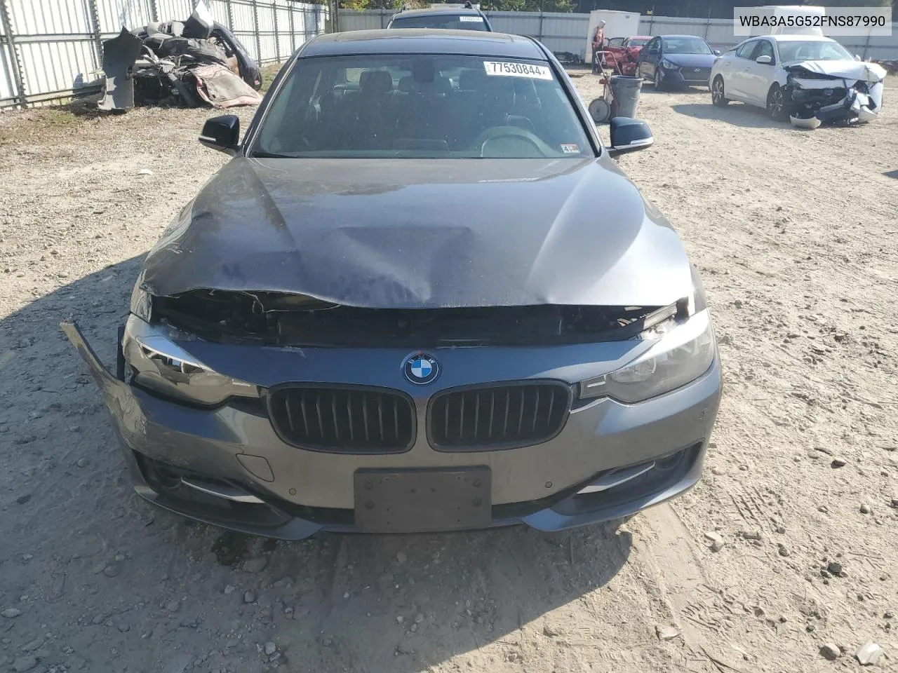 2015 BMW 328 I VIN: WBA3A5G52FNS87990 Lot: 77530844