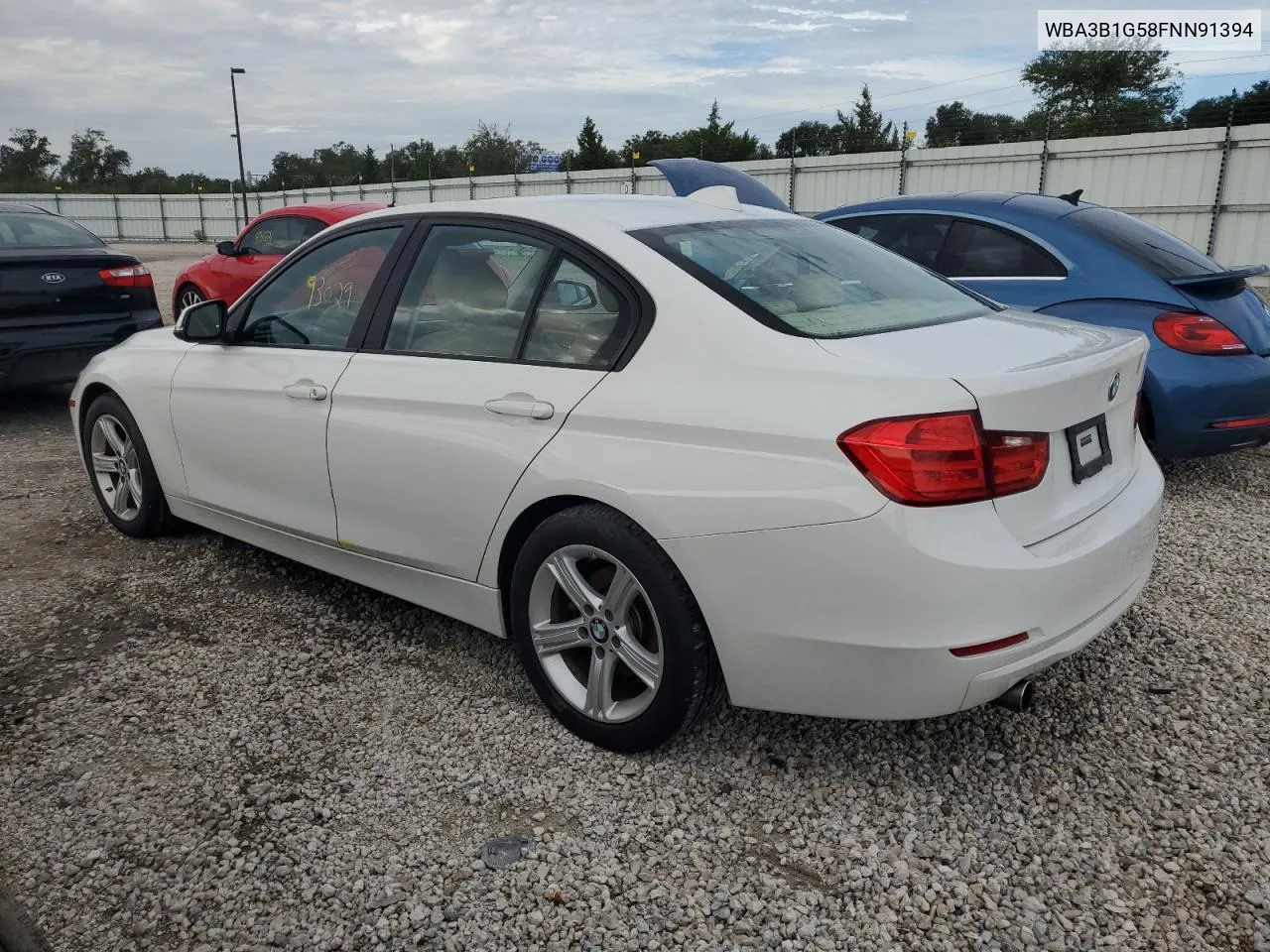 2015 BMW 320 I VIN: WBA3B1G58FNN91394 Lot: 77598164