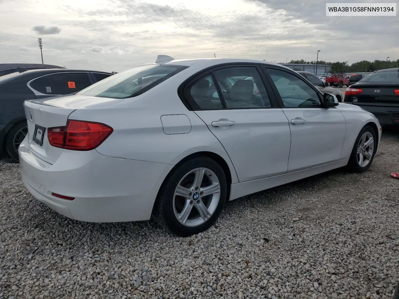 2015 BMW 320 I VIN: WBA3B1G58FNN91394 Lot: 77598164