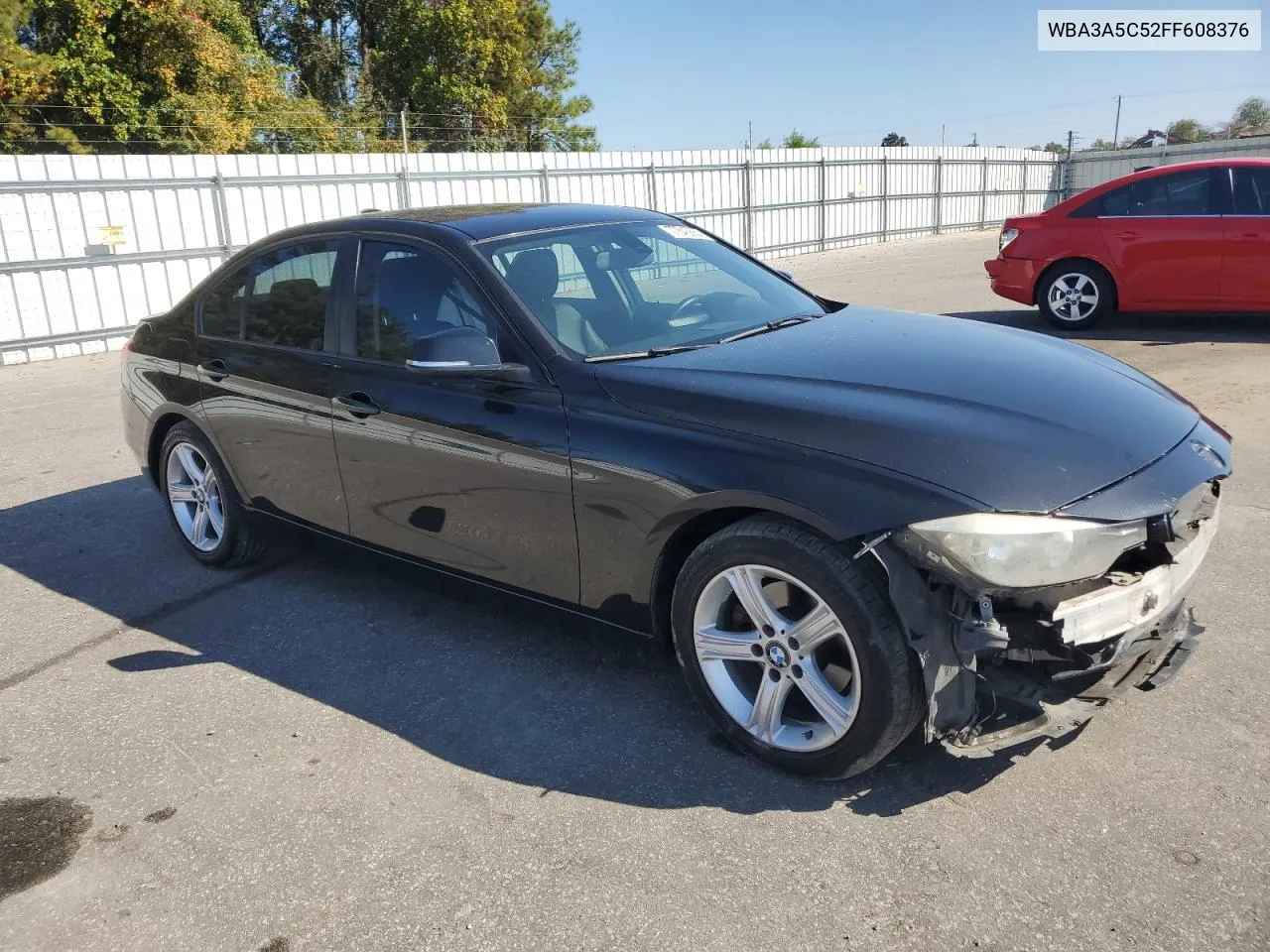 2015 BMW 328 I VIN: WBA3A5C52FF608376 Lot: 77643664