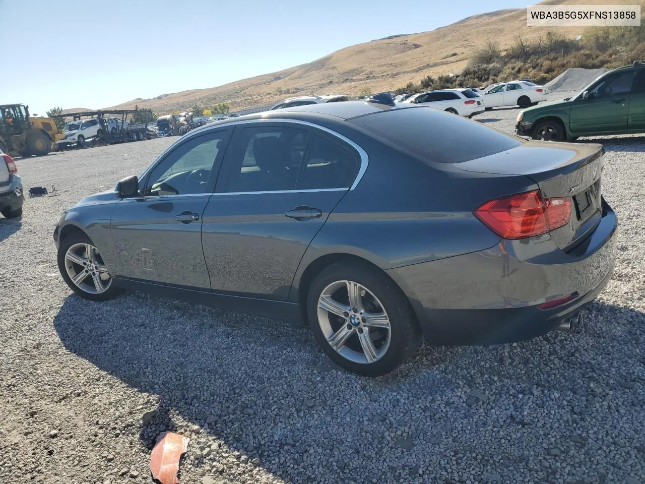 2015 BMW 328 Xi Sulev VIN: WBA3B5G5XFNS13858 Lot: 77710214