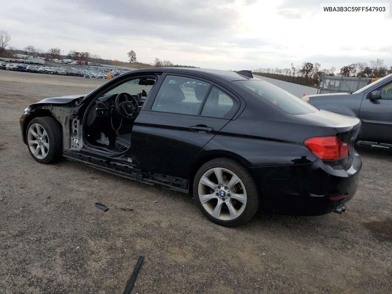 2015 BMW 328 Xi VIN: WBA3B3C59FF547903 Lot: 77754504